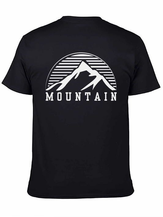 Mountain Graphic Tee - Black