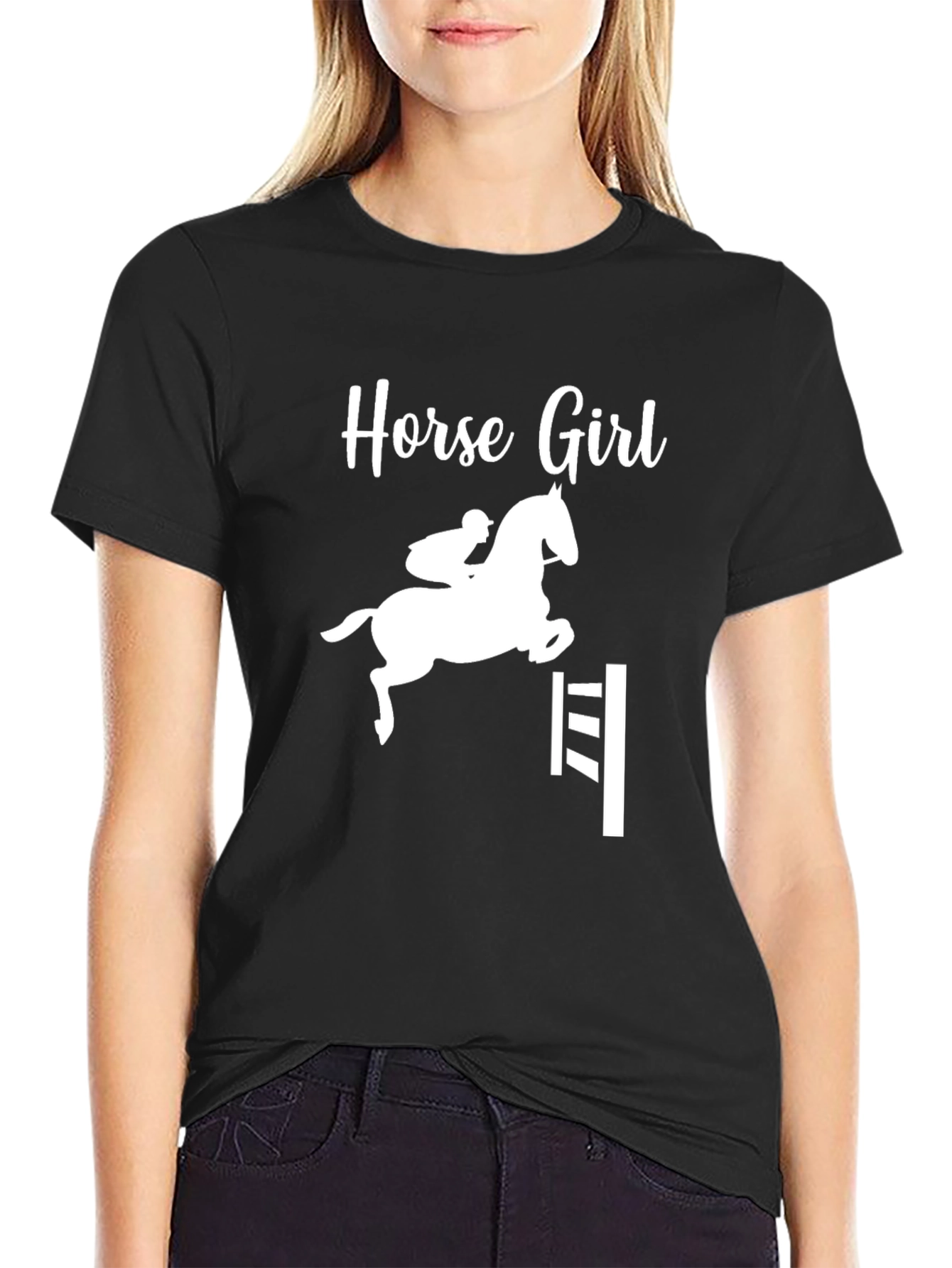 Horse Girl T-Shirt - Equestrian Tee