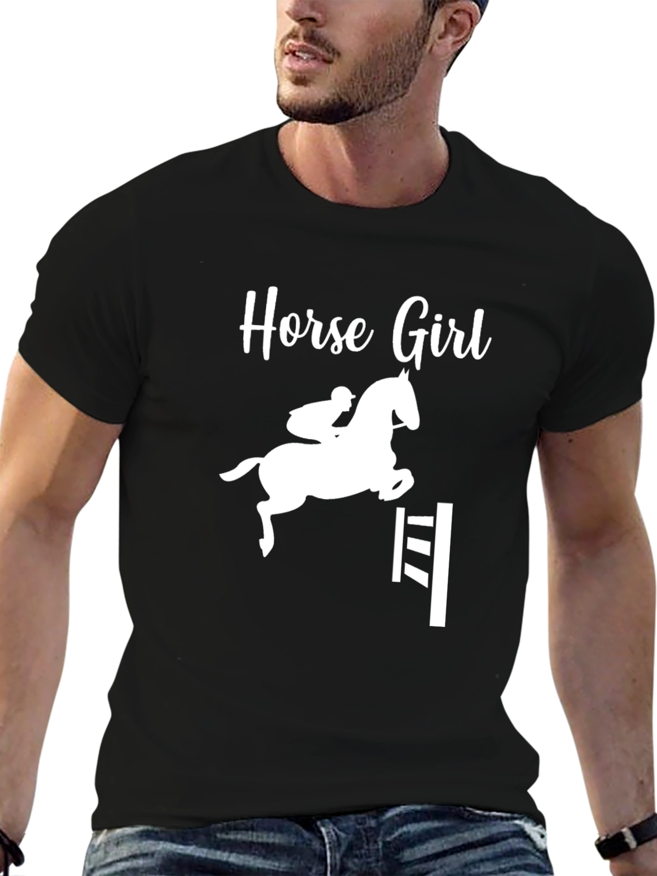 Horse Girl T-Shirt - Equestrian Tee