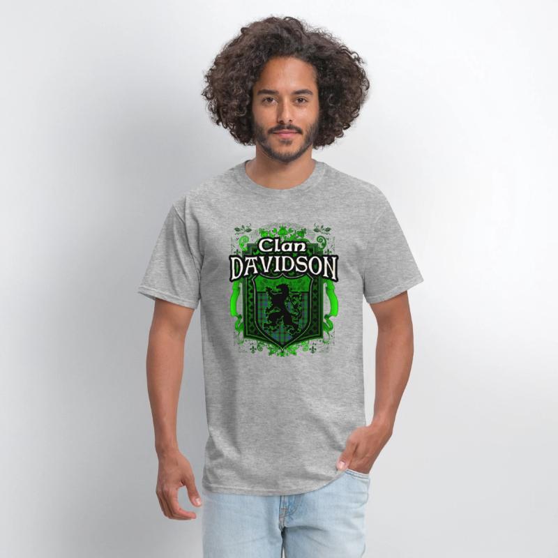 Clan Davidson Tartan Rampant Lion Celtic