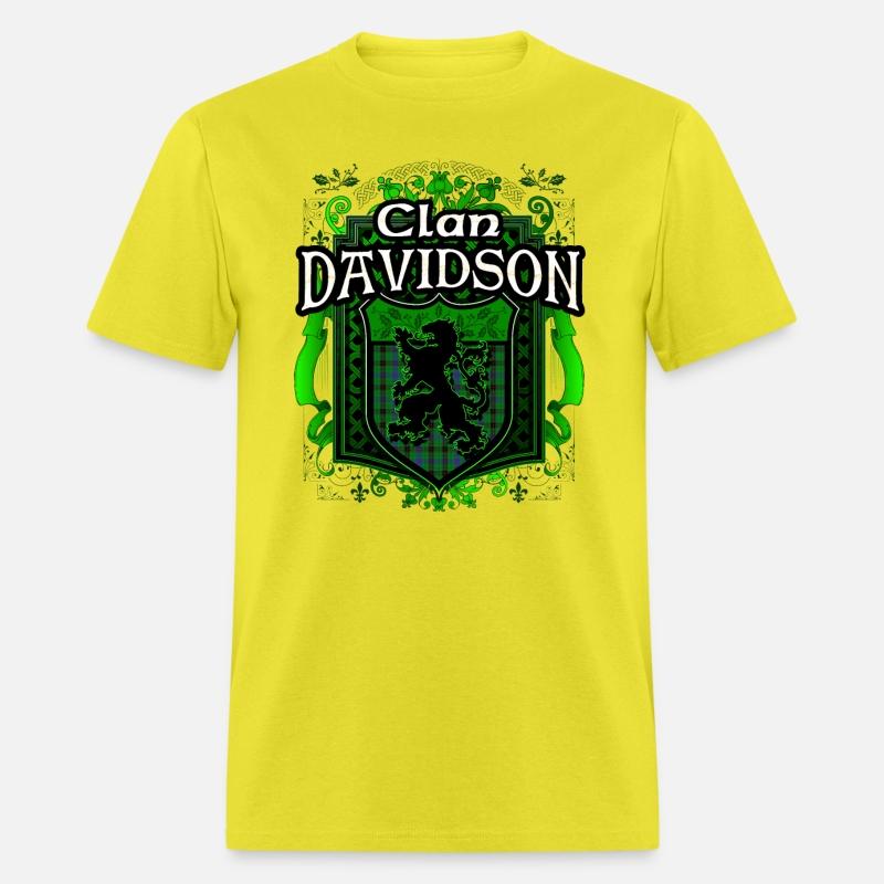 Clan Davidson Tartan Rampant Lion Celtic