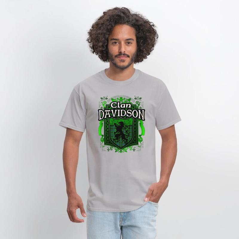Clan Davidson Tartan Rampant Lion Celtic
