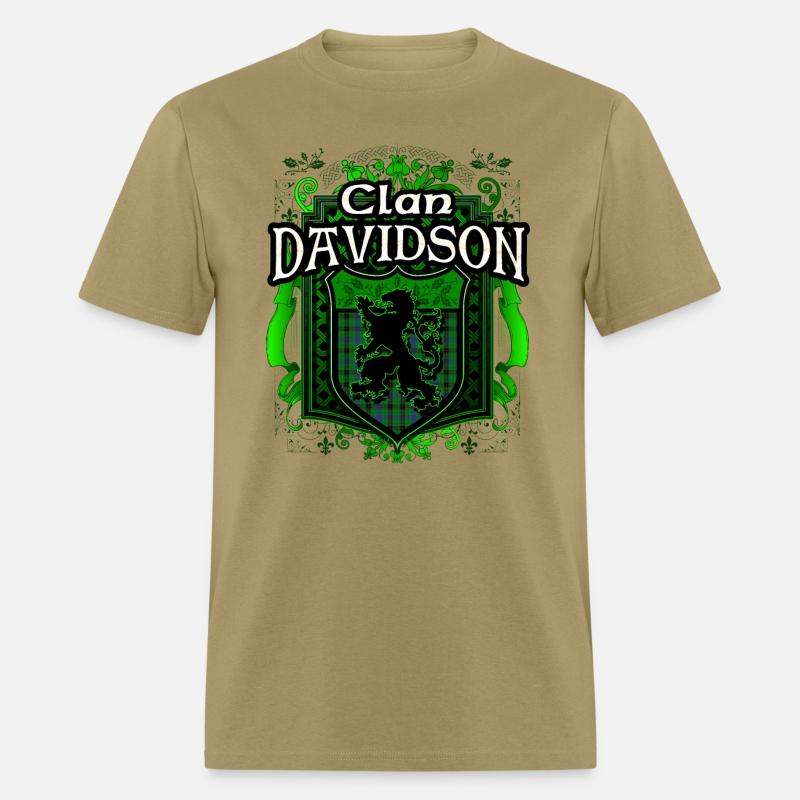 Clan Davidson Tartan Rampant Lion Celtic