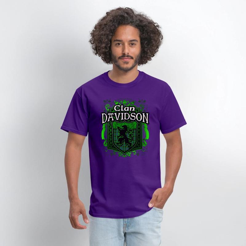 Clan Davidson Tartan Rampant Lion Celtic