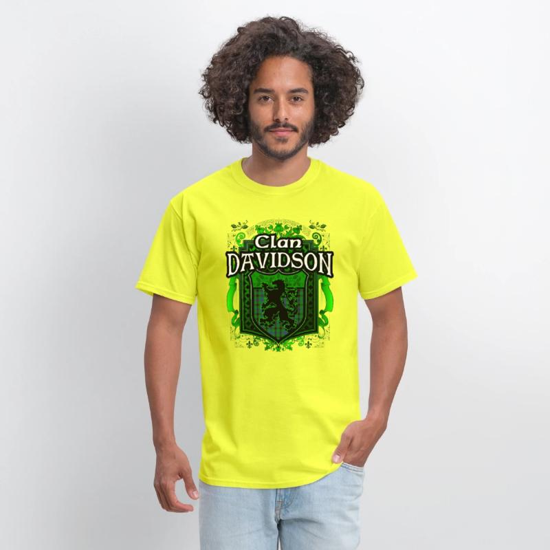 Clan Davidson Tartan Rampant Lion Celtic