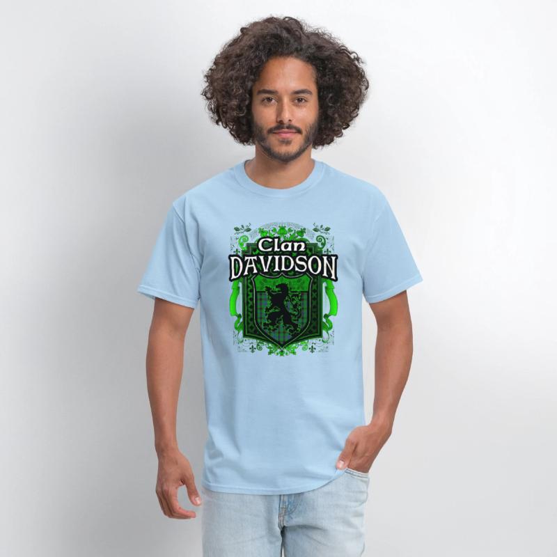 Clan Davidson Tartan Rampant Lion Celtic
