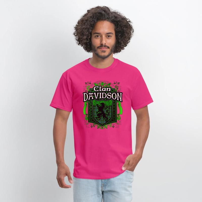 Clan Davidson Tartan Rampant Lion Celtic