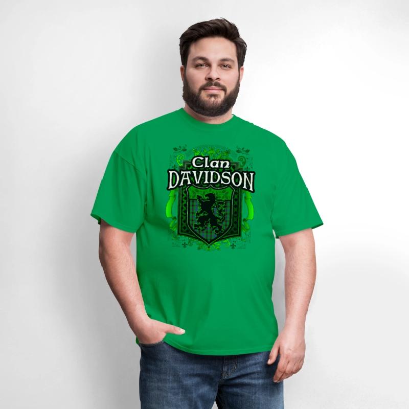 Clan Davidson Tartan Rampant Lion Celtic