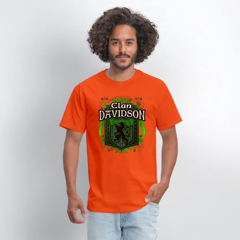 Clan Davidson Tartan Rampant Lion Celtic