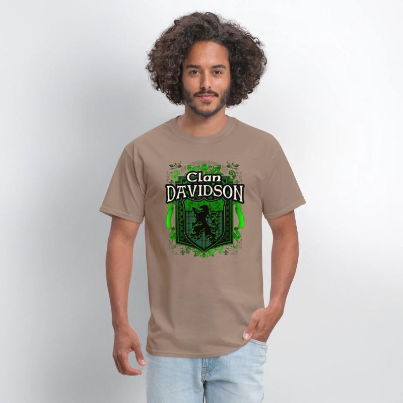 Clan Davidson Tartan Rampant Lion Celtic