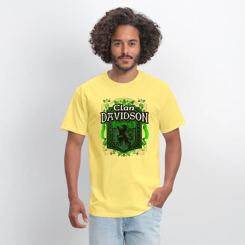 Clan Davidson Tartan Rampant Lion Celtic