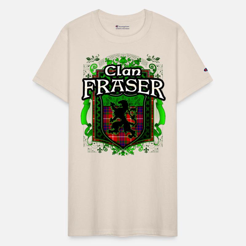 Clan Fraser Tartan Rampant Lion Celtic