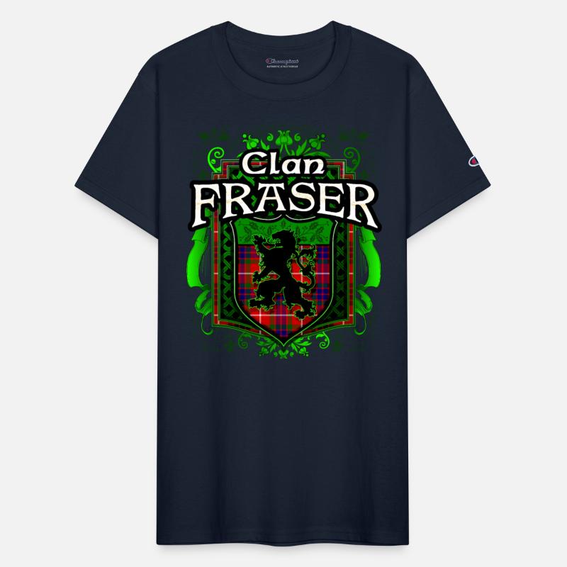 Clan Fraser Tartan Rampant Lion Celtic