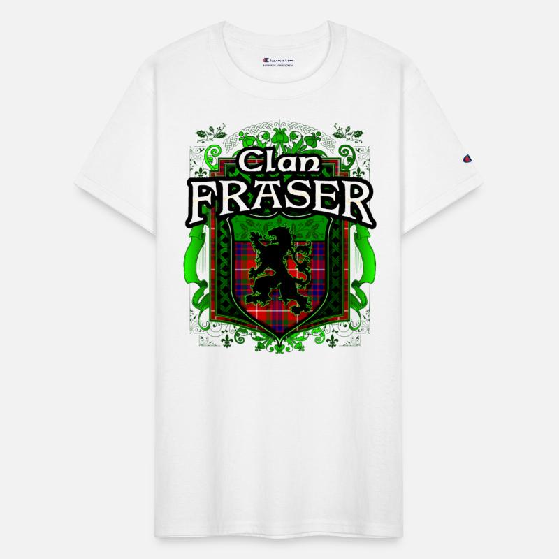 Clan Fraser Tartan Rampant Lion Celtic