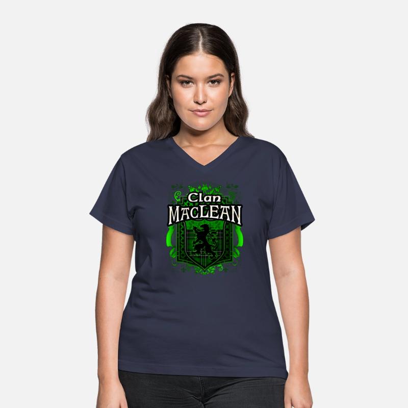 Clan MacLean Tartan Rampant Lion Celtic