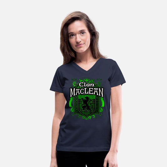 Clan MacLean Tartan Rampant Lion Celtic