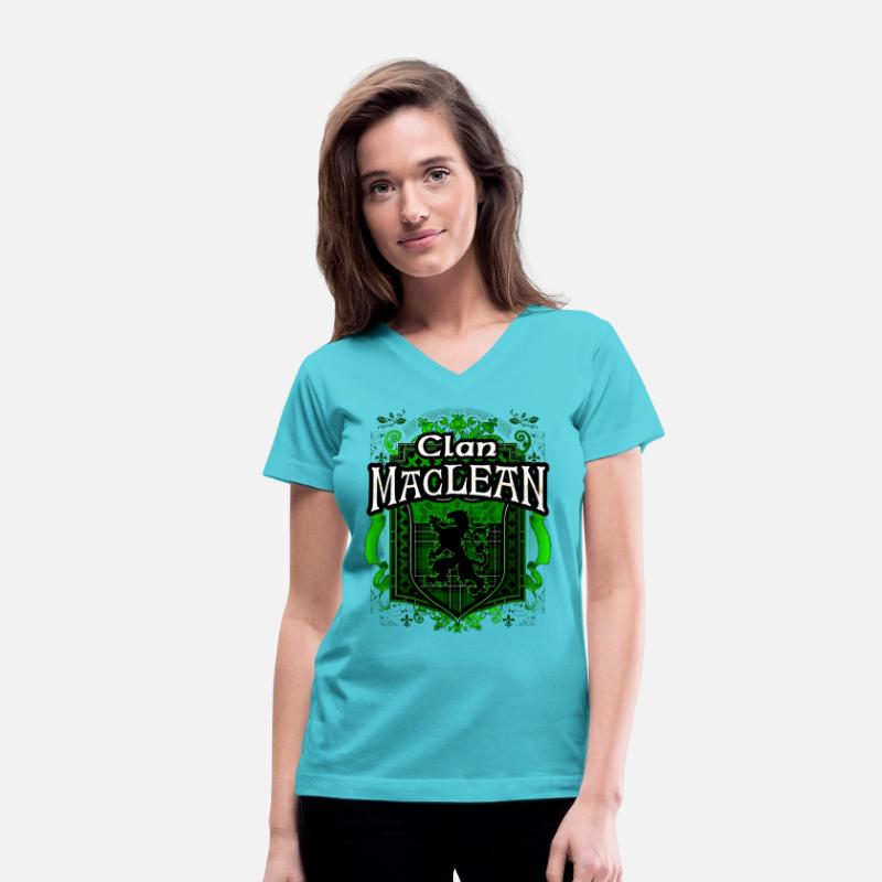 Clan MacLean Tartan Rampant Lion Celtic