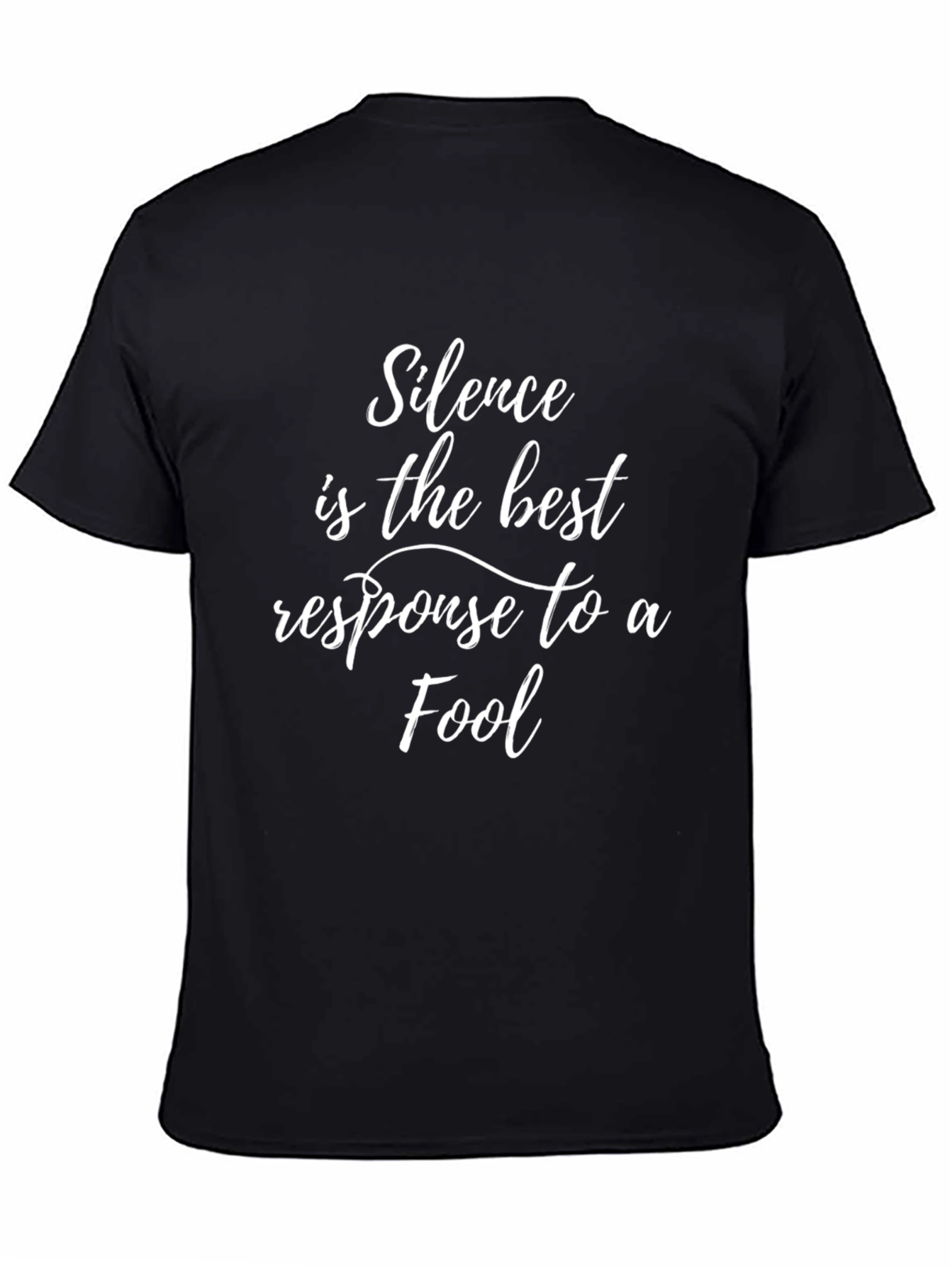 Silence is the Best Response Tee