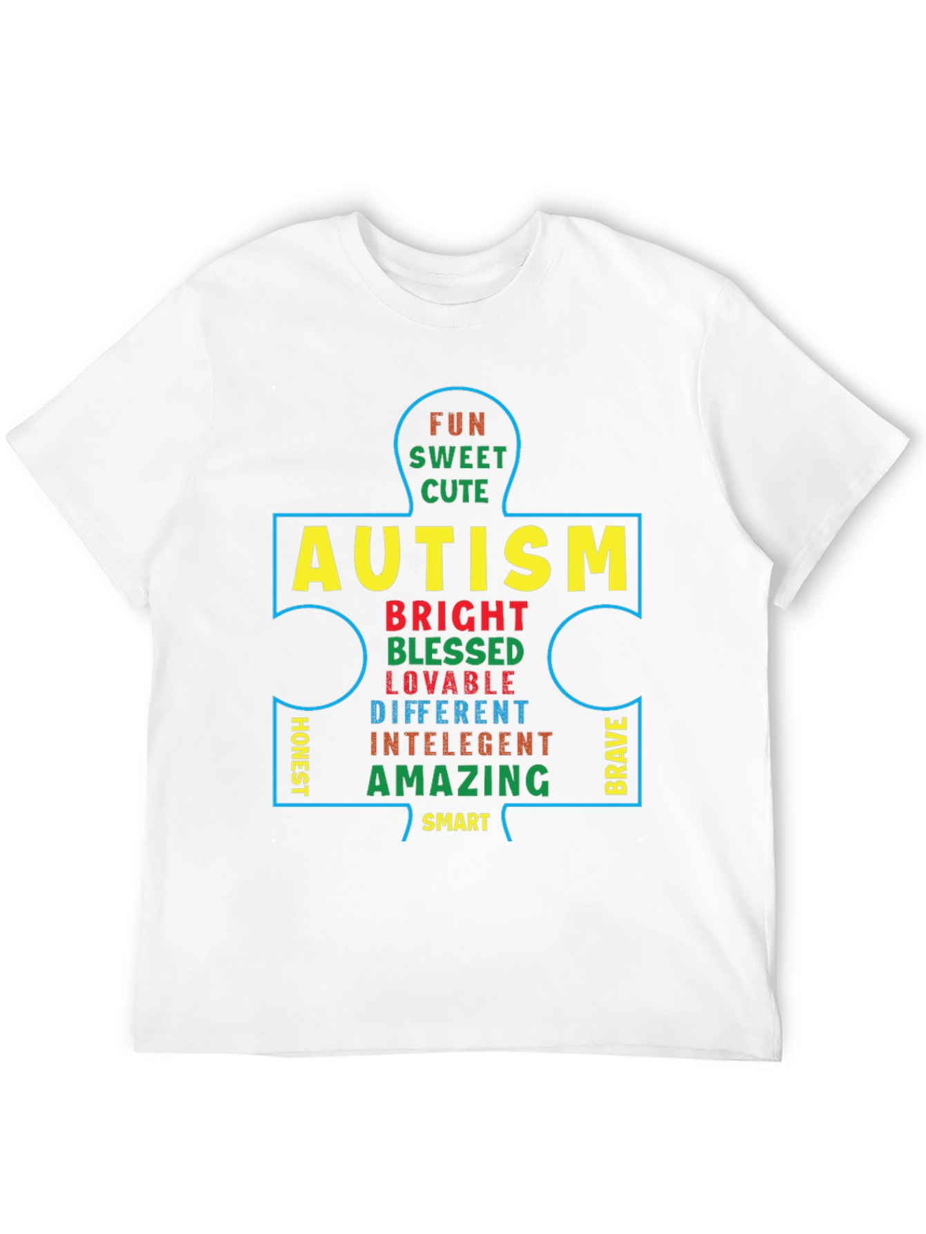 Autism Awareness Puzzle Piece T-Shirt