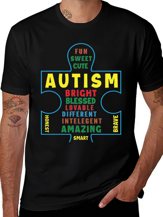 Autism Awareness Puzzle Piece T-Shirt