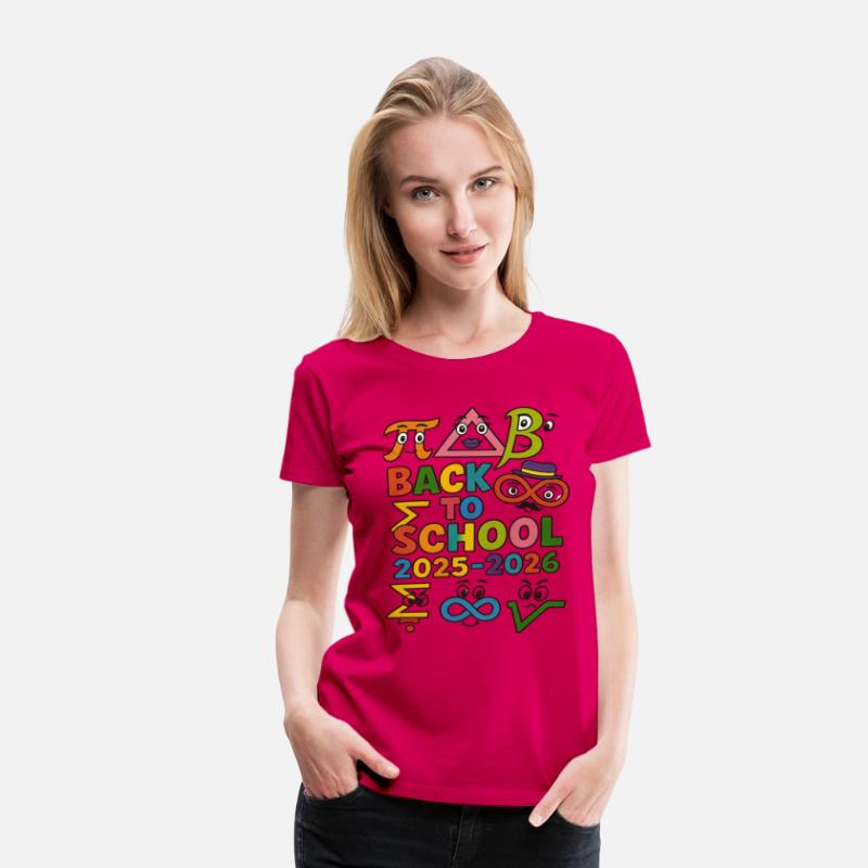 Colorful Back to School Math Graphic