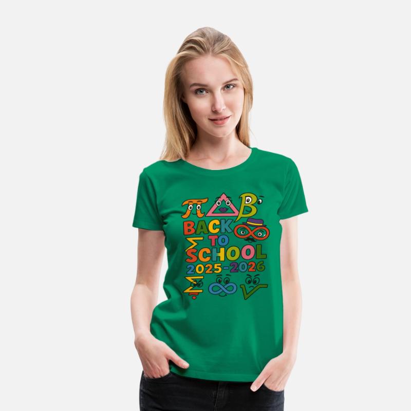 Colorful Back to School Math Graphic
