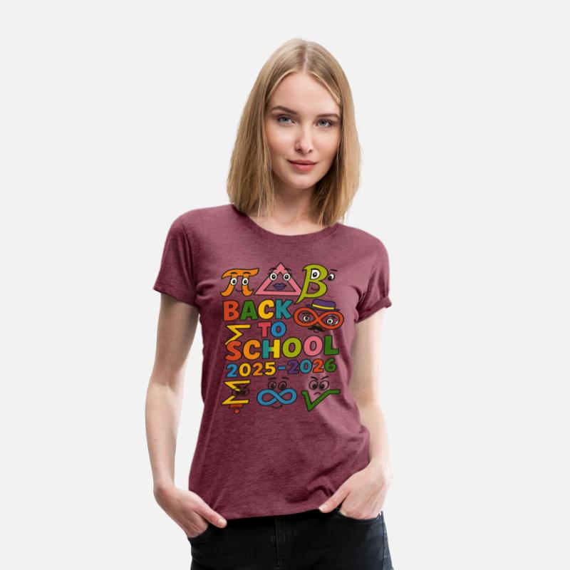 Colorful Back to School Math Graphic