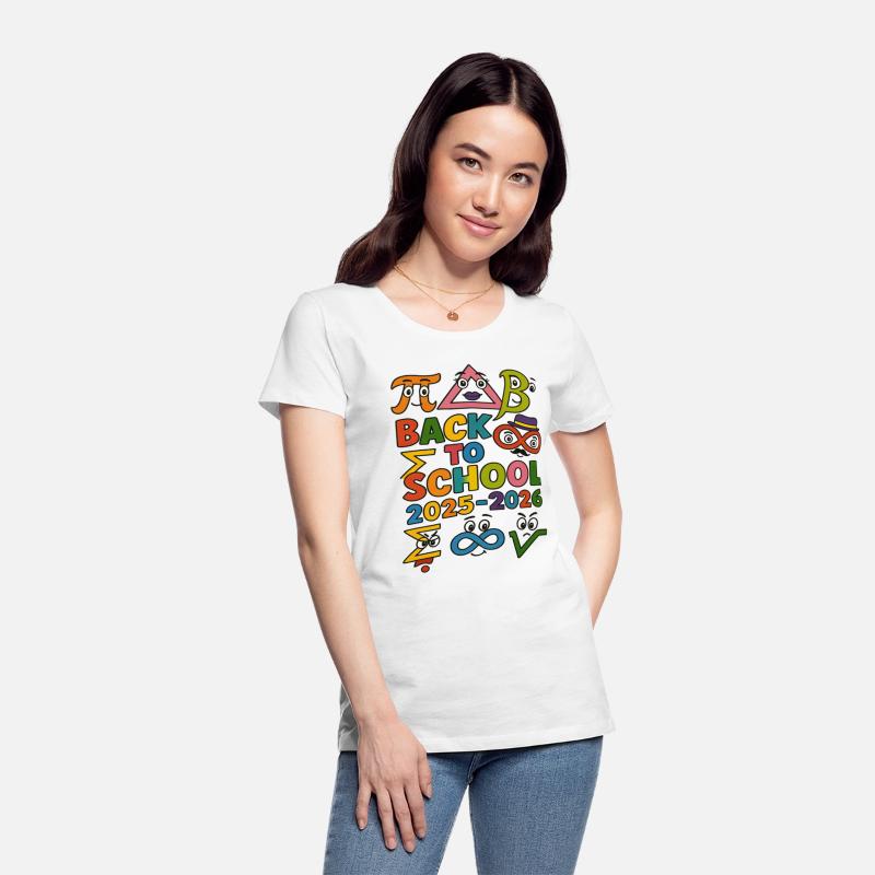 Colorful Back to School Math Graphic