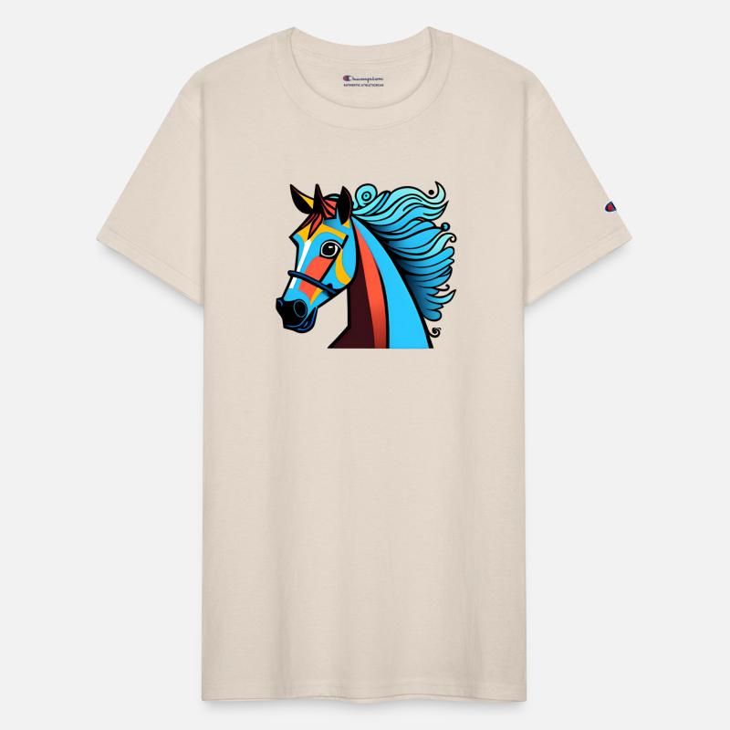 Colorful Horseportrait