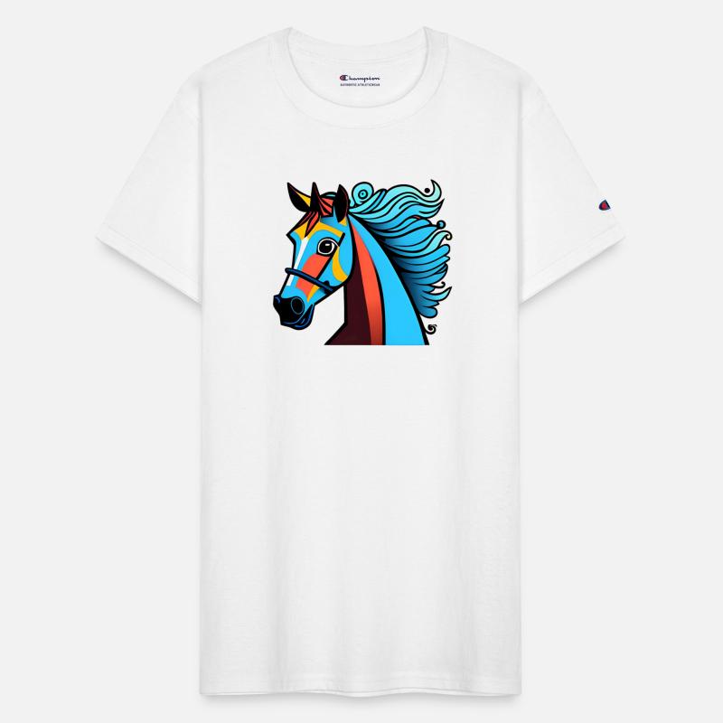 Colorful Horseportrait