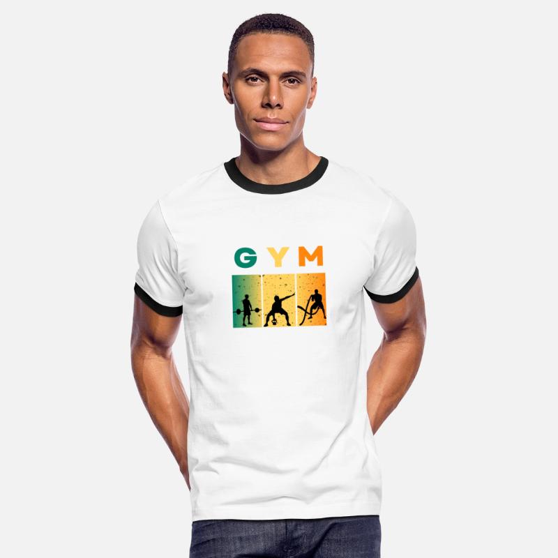 Colorful Modern Gym Sports T shirt