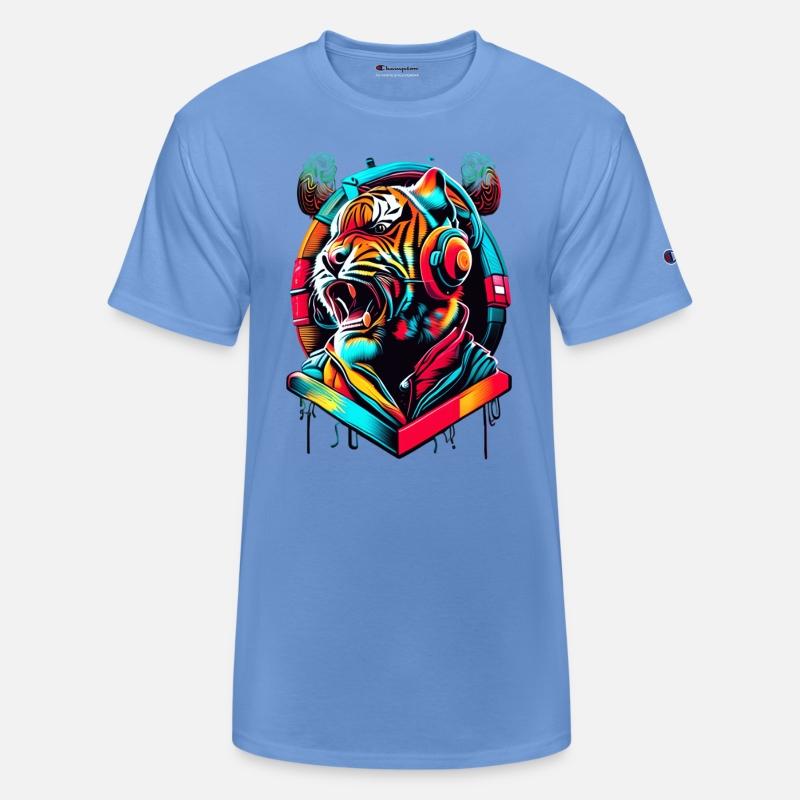 Colorful Tiger Face
