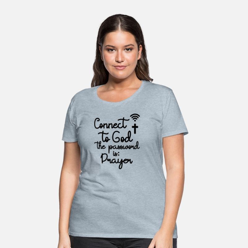 Connect to God with Prayer Christian Quote