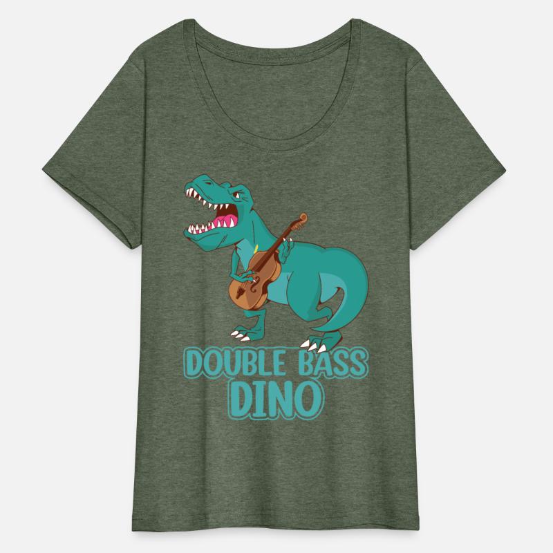 Contrabass Dinosaur Double Bassist - Double Bass D