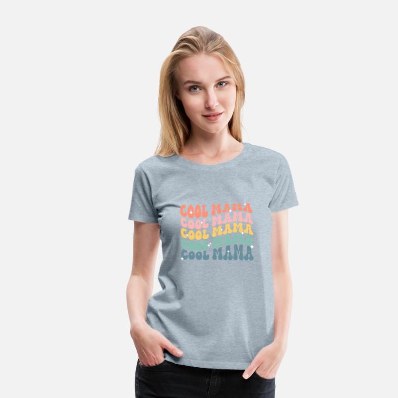 Cool Mama Retro Mothers Day New Mom Pregnancy Anno