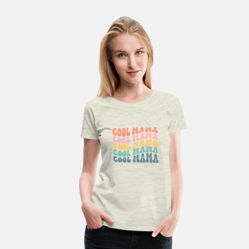 Cool Mama Retro Mothers Day New Mom Pregnancy Anno