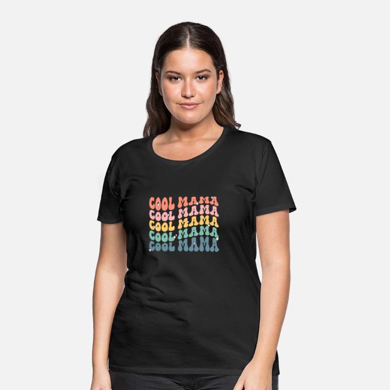 Cool Mama Retro Mothers Day New Mom Pregnancy Anno