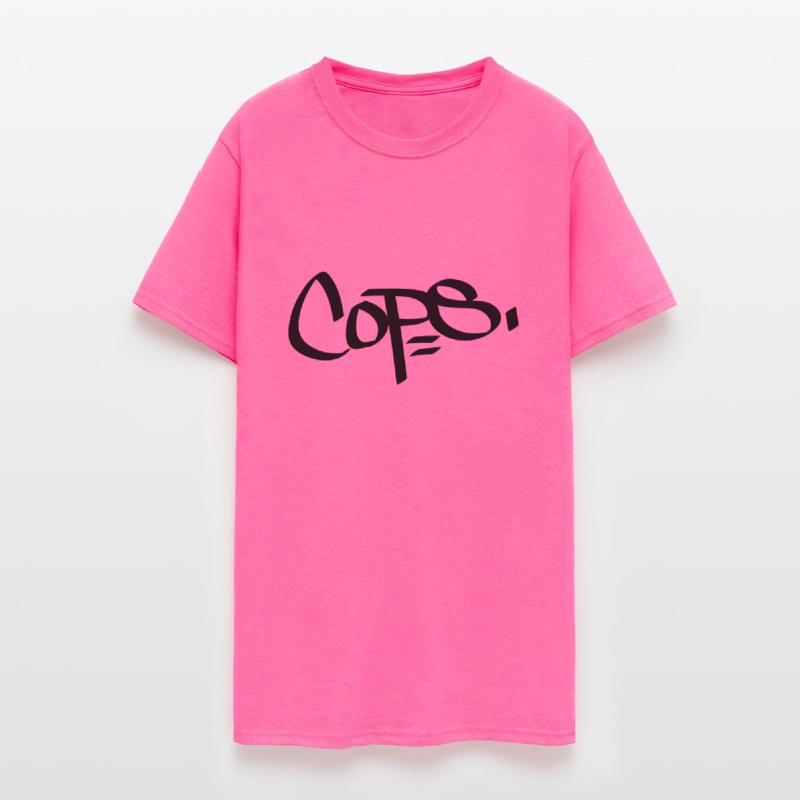 Cops graffiti tag