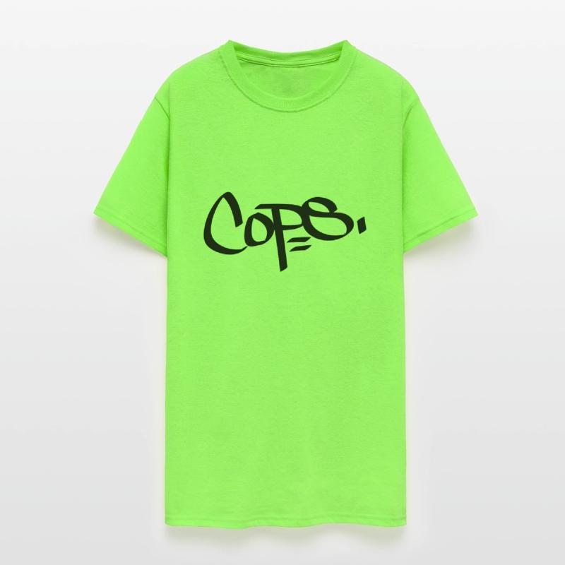 Cops graffiti tag