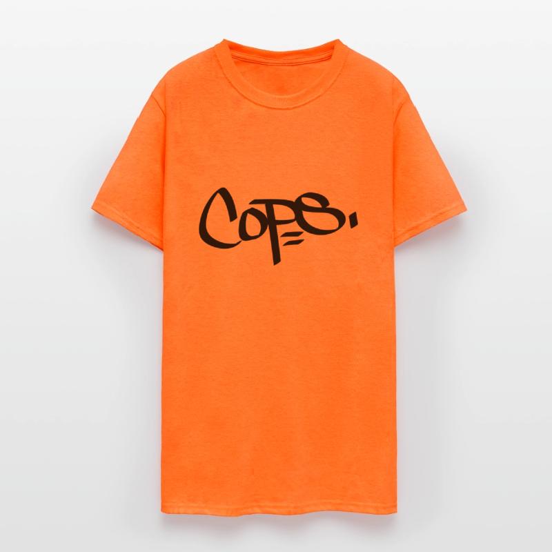 Cops graffiti tag
