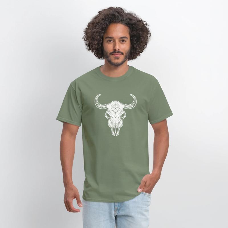 Cow Skull Boho