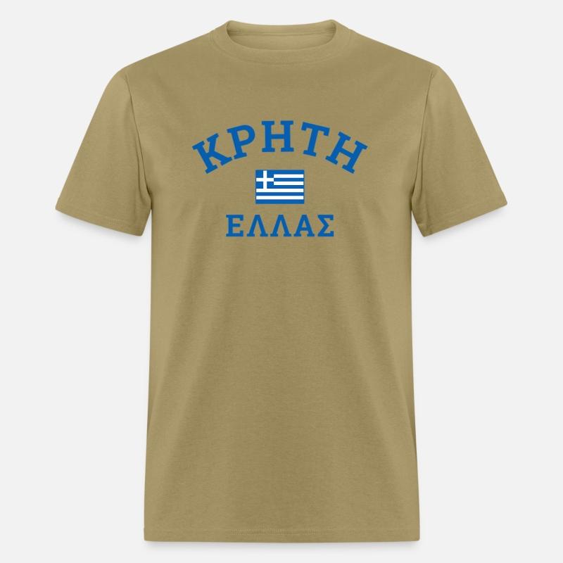 Crete Greece Greek Flag