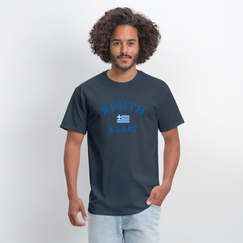 Crete Greece Greek Flag