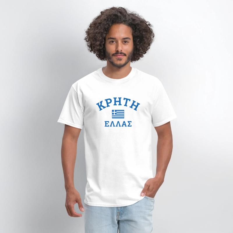 Crete Greece Greek Flag
