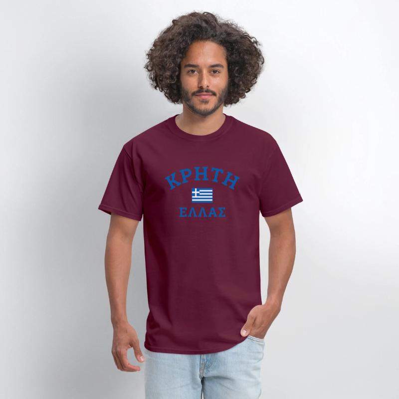 Crete Greece Greek Flag