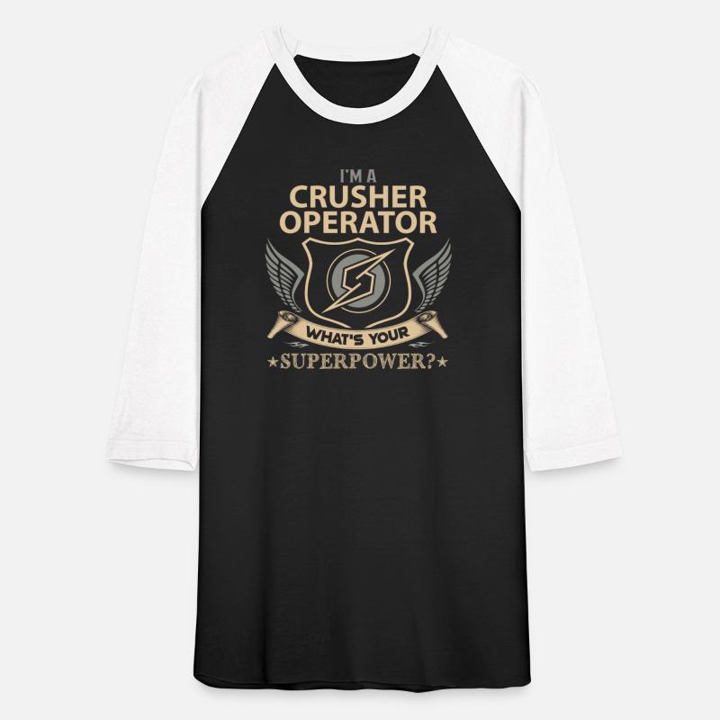 Crusher Operator T Shirt - Superpower Job Gift Ite