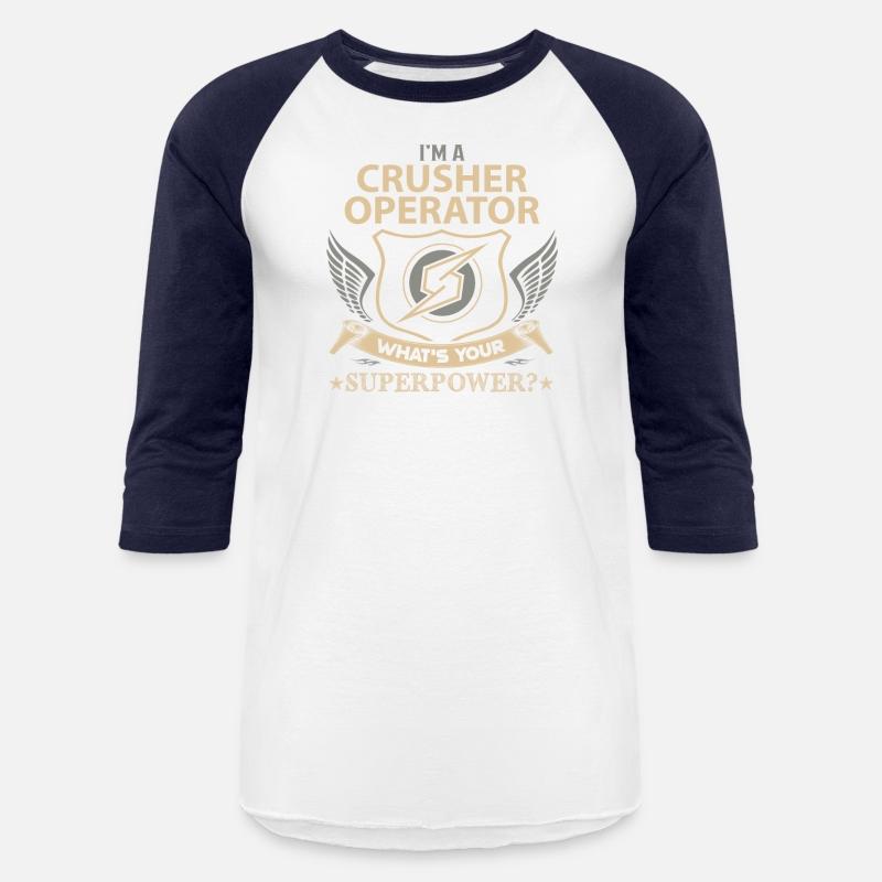 Crusher Operator T Shirt - Superpower Job Gift Ite