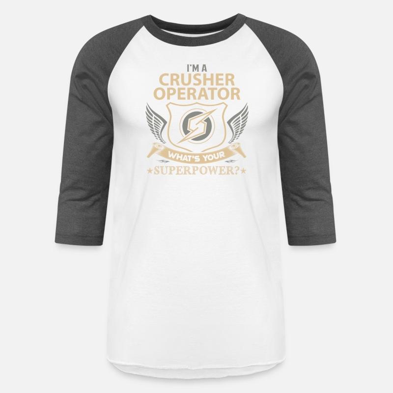 Crusher Operator T Shirt - Superpower Job Gift Ite