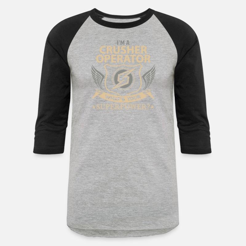 Crusher Operator T Shirt - Superpower Job Gift Ite