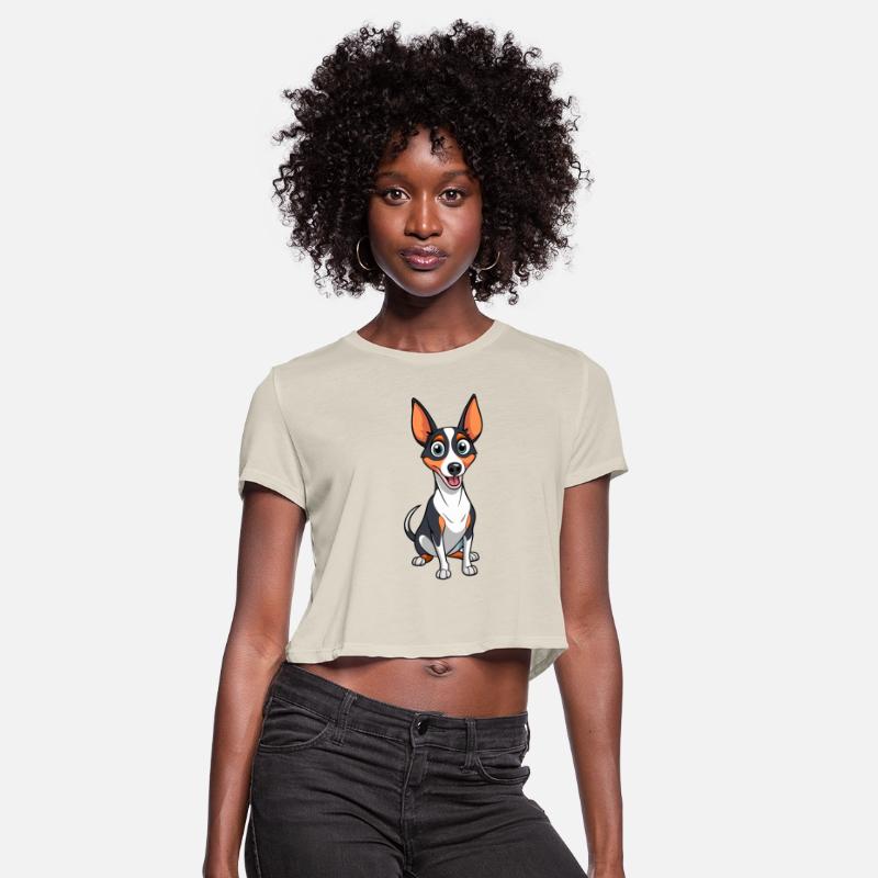Curious Rat Terrier - Dog Artwork Pint